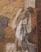 Edgar Degas woman towel off her body after  bath oil painting picture wholesale